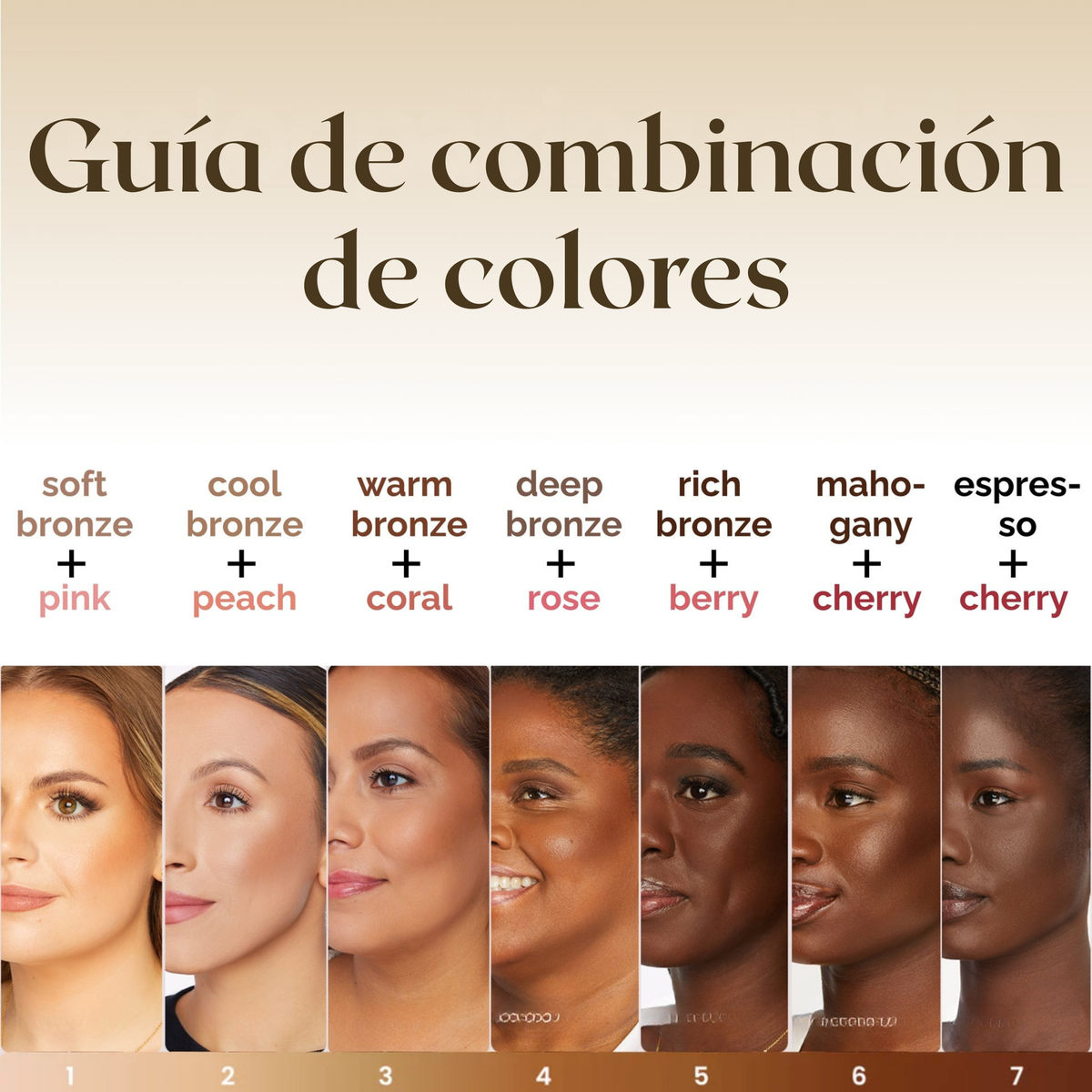 Dúo de rubor líquido y bronceador