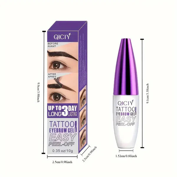Tattoo Eyebrow Stain - Peel & Go