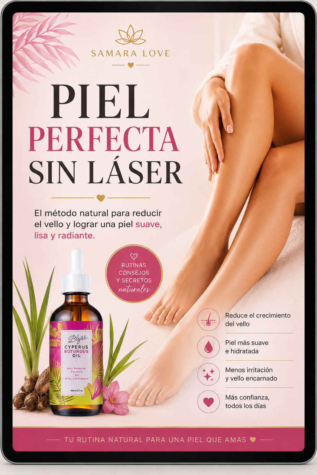 Ebook "Piel Perfecta Sin Láser"