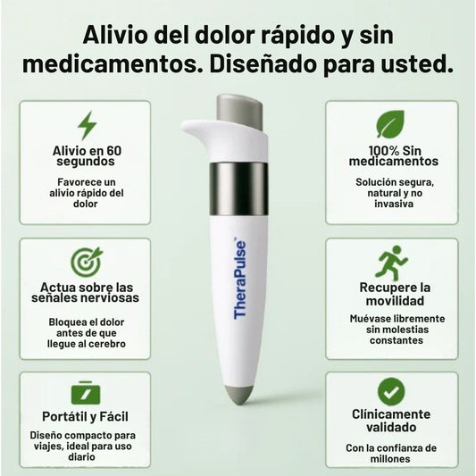 TheraPulse™ Bolígrafo natural para aliviar el dolor