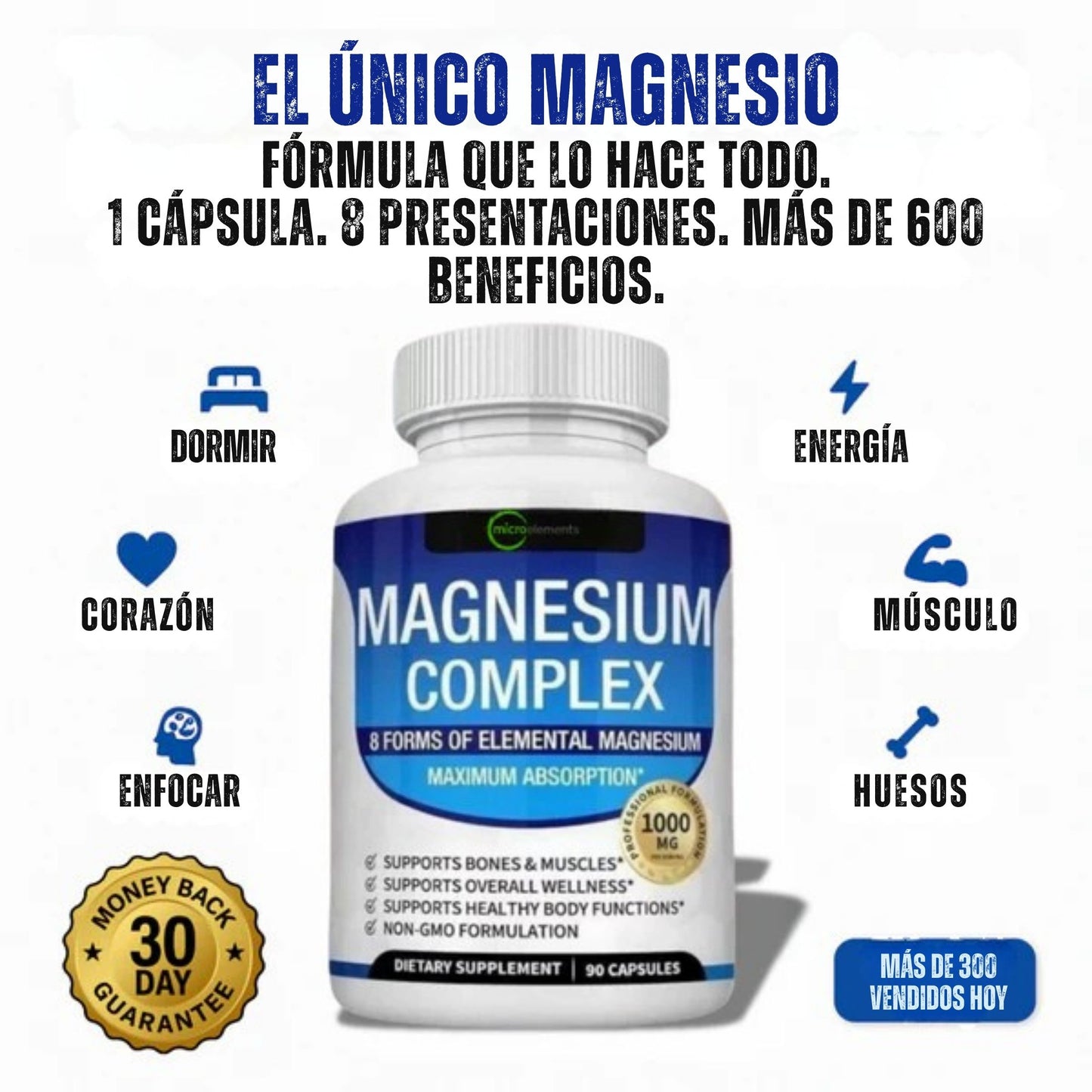 Complejoo de magnesio 8 en 1