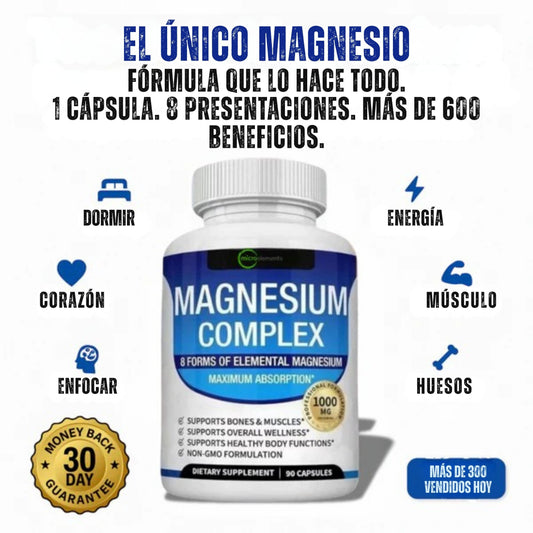Complejo de magnesio 8 en 1