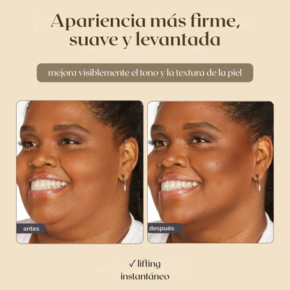 Dúo de rubor líquido y bronceador