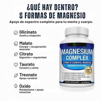 Complejoo de magnesio 8 en 1