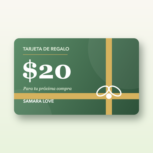 Tarjeta de Regalo $20